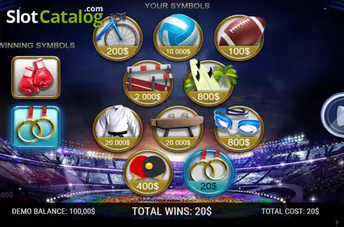 Скрин3. Win It All Sports слот
