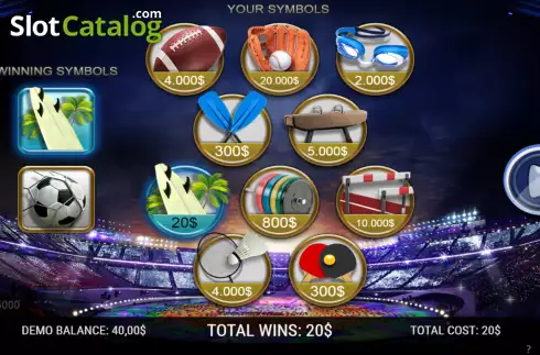 Скрин4. Win It All Sports слот