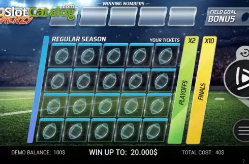 Скрин2. Football Frenzy (NeoGames) слот