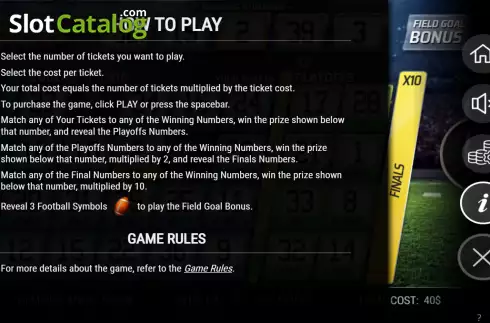 Скрин5. Football Frenzy (NeoGames) слот