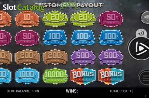 Скрин2. Custom Cash Payout слот