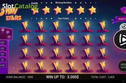 Скрин2. Wild Win Stars слот