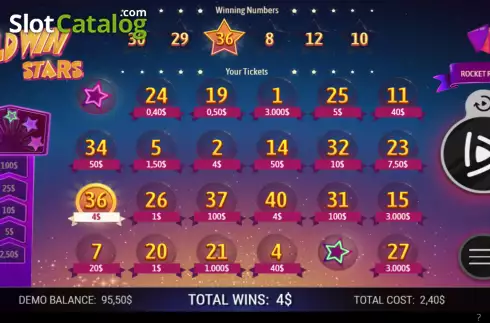 Скрин4. Wild Win Stars слот