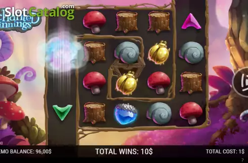 Скрин3. Enchanted Winnings слот