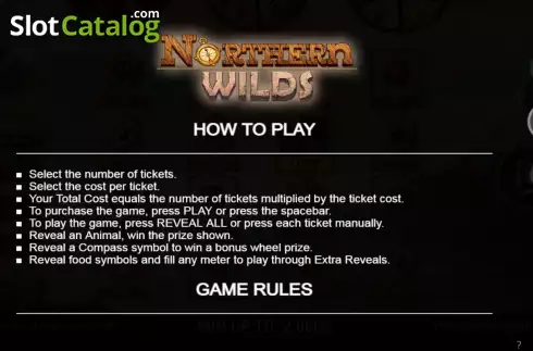 Скрин5. Northern Wilds слот