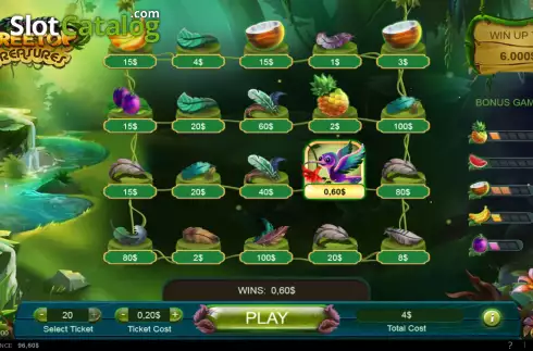 Скрин3. Treetop Treasures слот
