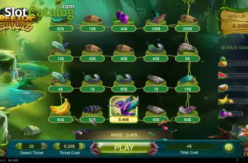 Скрин4. Treetop Treasures слот