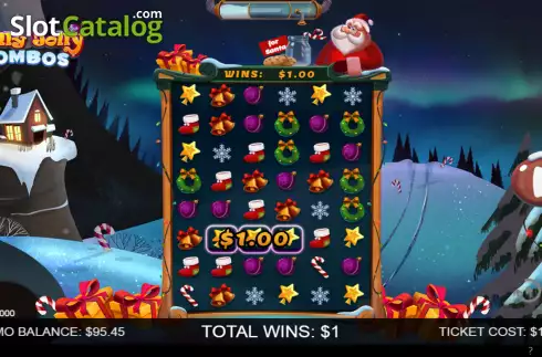 Скрин4. Holly Jolly Combos слот