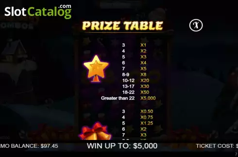 Скрин7. Holly Jolly Combos слот