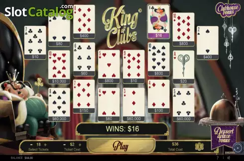 Скрин3. King of Clubs слот