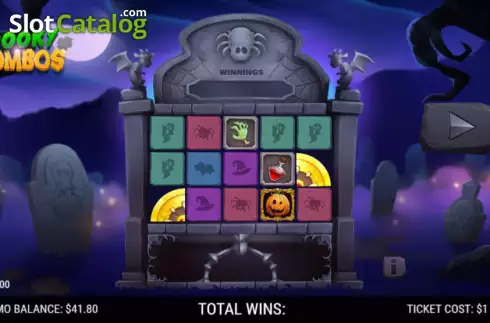 Скрин2. Spooky Combos слот