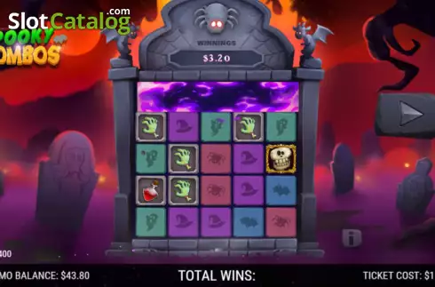 Скрин3. Spooky Combos слот
