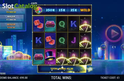 Скрин3. Magic Vegas слот