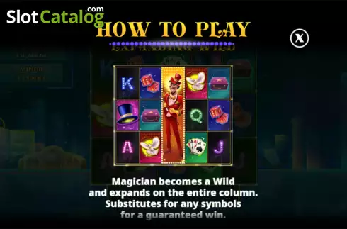 Скрин6. Magic Vegas слот