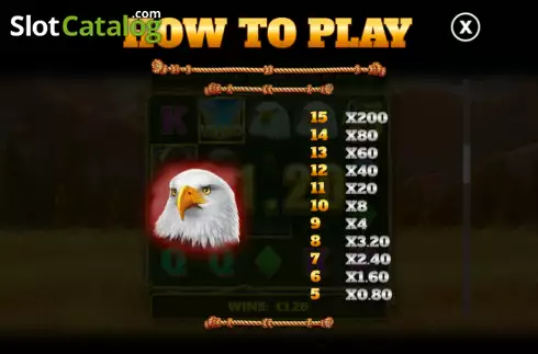 Скрин9. Bison Stampede слот