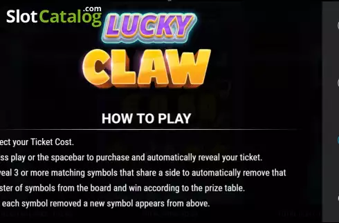 Скрин5. Lucky Claw слот