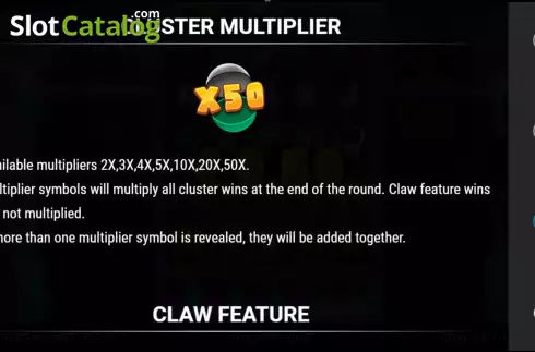 Скрин6. Lucky Claw слот
