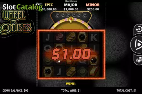 Скрин5. Wheel of Bonuses слот