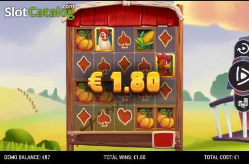 Скрин4. Prize Chickens слот