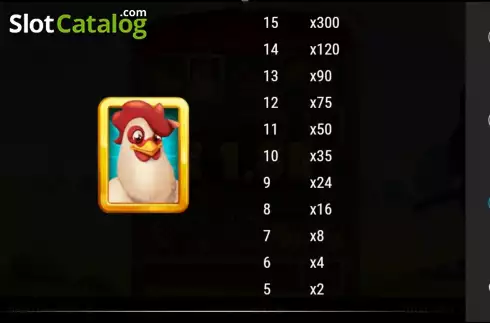 Скрин7. Prize Chickens слот