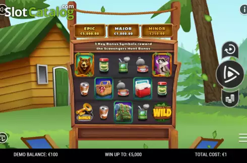 Скрин2. Picnic Payday слот