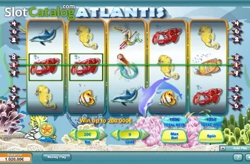 Скрин4. Atlantis (NeoGames) слот