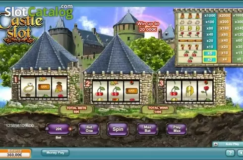 Скрин3. Castle Slot слот