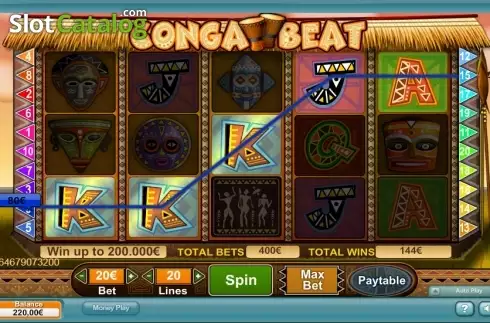 Скрин4. Conga Beat слот