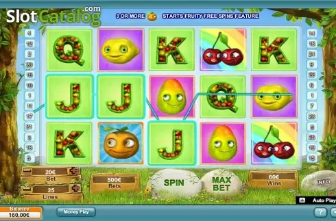 Скрин3. Fruity Friends слот