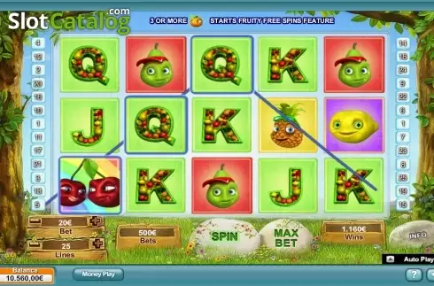 Скрин4. Fruity Friends слот