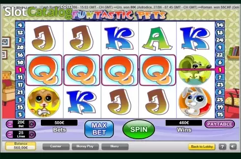 Скрин4. Funtastic Pets слот