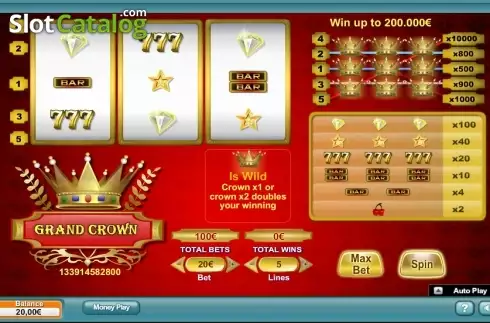 Grand Crown (NeoGames) слот