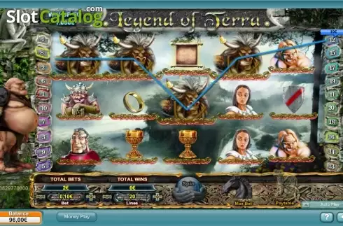 Скрин2. Legend of Terra слот
