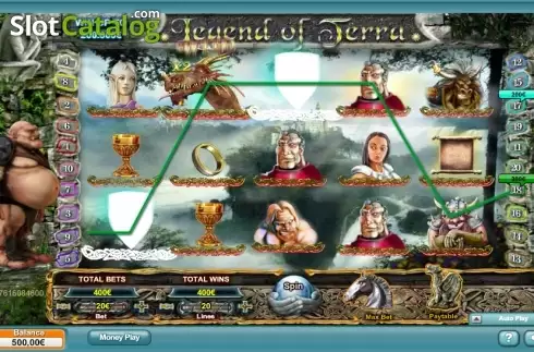 Скрин3. Legend of Terra слот