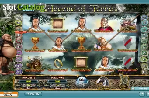 Скрин4. Legend of Terra слот