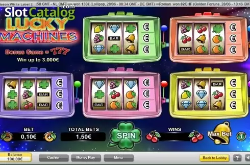Lucky Machines слот