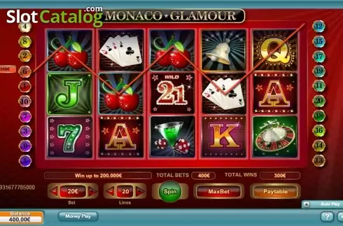 Скрин2. Monaco Glamour слот