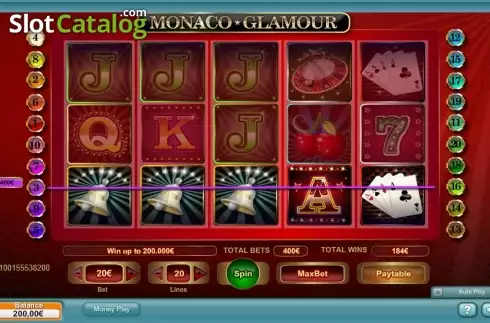 Скрин3. Monaco Glamour слот