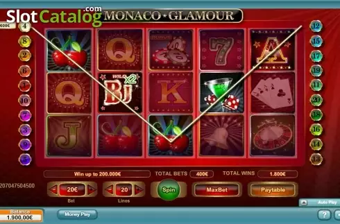 Скрин4. Monaco Glamour слот