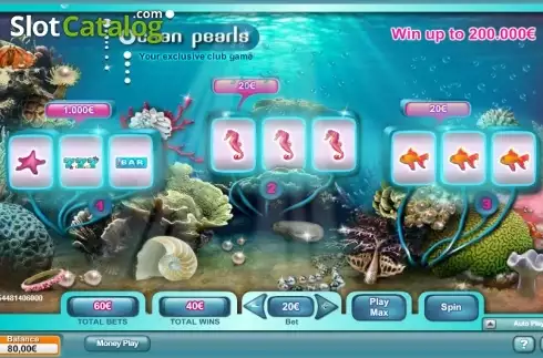 Скрин2. Ocean Pearls слот