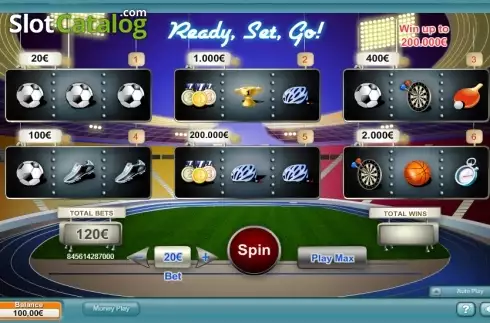 Скрин3. Ready, Set, Go! слот