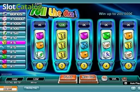 Скрин3. Roll the Dice (NeoGames) слот