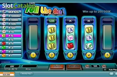 Скрин5. Roll the Dice (NeoGames) слот