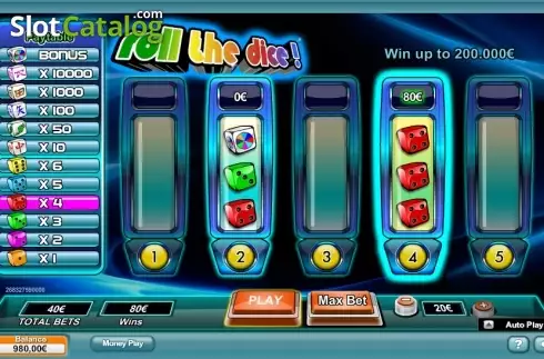 Скрин7. Roll the Dice (NeoGames) слот