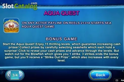 Скрин7. Aqua Cash (NeoGames) слот