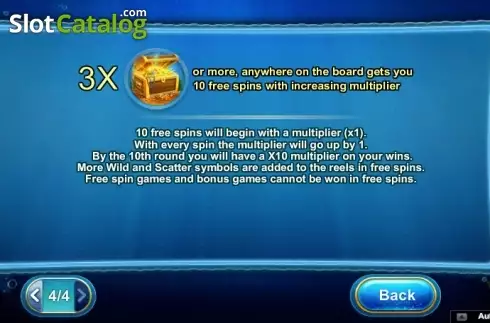 Скрин8. Aqua Cash (NeoGames) слот