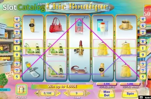Скрин2. Chic Boutique слот