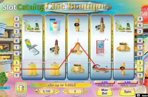 Скрин3. Chic Boutique слот