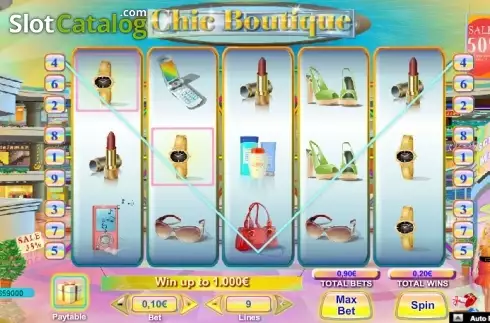 Скрин4. Chic Boutique слот