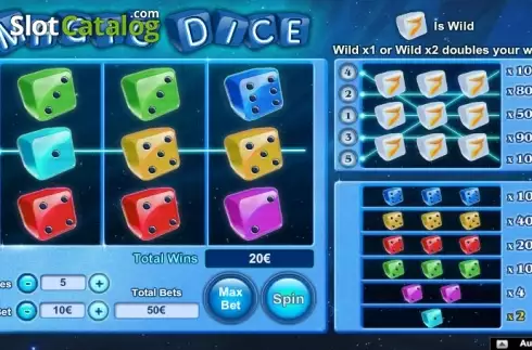 Скрин3. Magic Dice (NeoGames) слот